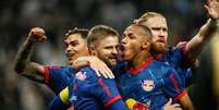 Jogadores do Red Bull Bragantino. Foto: Ari Ferreira/Red Bull Bragantino / Esporte News Mundo