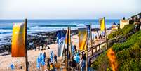 Previsão atualizada da WSL para J-Bay. Foto: Alan Van Gysen/World Surf League / Esporte News Mundo