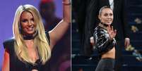 Britney Spears e Miley Cyrus  Foto: Britney Spears por Ethan Miller/Getty Images for Clear Channel | Miley Cyrus por XNY/Star Max/GC Images / Rolling Stone Brasil