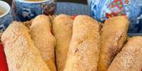 ROLINHO PRIMAVERA DE BANANA NA AIRFRYER Foto: Bake and Cake Gourmet