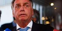 O ex-presidente da República Jair Bolsonaro (PL) pode ser condenado a mais de 43 anos de prisão, por cinco crimes.  Foto: Wilton Junior/Estadão / Estadão