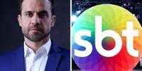 Pablo Marçal | Logotipo SBT  Foto: Reprodução Instagram | Divulgação