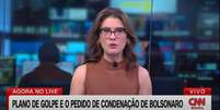 Elisa Veeck ganha destaque nas redes sociais duas vezes em 10 dias por declarações ao vivo na CNN Brasil  Foto: Reprodução/TV