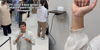 Igreja chama aten&ccedil;&atilde;o nas redes sociais ap&oacute;s fazer mutir&atilde;o de tatuagem  Foto: Reprodu&ccedil;&atilde;o/preduardoreis/Instagram