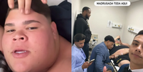 Com menos 100kg, Gordão da XJ passa mal em festa de casamento e vai parar no hospital  Foto: Reprodução/Instagram