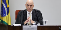 O ministro do STF Alexandre de Moraes é alvo de ação civil nos Estados Unidos  Foto: Ton Molina/STF