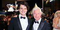 Homer James Jigme Gere e Richard Gere Foto: Adoro Cinema