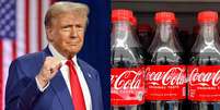 Donald Trump pediu mudança na receita da Coca-Cola  Foto: Mais Goiás