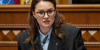 Yulia Svyrydenko é a nova chefe do governo ucraniano, 17 de julho de 2025.  Foto: REUTERS - Andrii Nesterenko / RFI