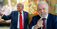 Governo dos EUA rebate declaração de Lula sobre Trump: 'Líder do mundo livre'  Foto: Reprodução/The White House e Divulgação/Ricardo Stuckert/PR