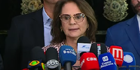 Damares Alves visitou Michelle Bolsonaro  Foto: Reprodução/TV Senado/Youtube