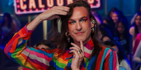 Dudu Bertholini em participação do 'Programa Silvio Santos' Foto: Reprodução/Instagram/@dudubertholini