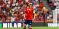 Irene Paredes (Espanha) durante jogo contra a Suíça, no dia 11.07.2025 Foto: BSR Agency / Alamy