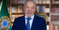 Lula fez pronunciamento em rede nacional na noite desta quinta-feira, 17, em que defendeu a soberania brasileira, o Pix e criticou aqueles que chamou de 'traidores da pátria'  Foto: Reprodução/YouTube/GovBR
