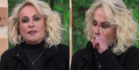 Ana Maria Braga se emociona ao falar de Preta Gil  Foto: Reprodução/TV Globo