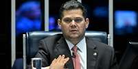 O senador Davi Alcolumbre é citado em apuração da PF que mirou em suplente do político do Amapá  Foto: Andressa Anholete/Agencia Senado / Estadão