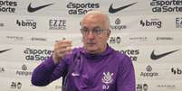 Dorival Júnior em entrevista coletiva no Corinthians Foto: Dorival Júnior em entrevista coletiva no Corinthians ( Divulgação/ Corinthians) / Gávea News