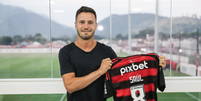 Foto: Saúl Ñíguez no Flamengo (Fotos: Gilvan de Souza/Flamengo) / Gávea News