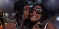 Oruam e a mãe, Márcia, em vídeo publicado por ela após a prisão do rapper  Foto: Reprodução/Instagram