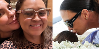 Ivete Sangalo vai às lágrimas e beija o corpo de Preta Gil em última homenagem à amiga.  Foto: Reprodução, Instagram | Brazil News / Purepeople