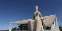 Fachada do STF: Réus dos núcleos 2 e 4 depuseram em sessões virtuais das Turmas da Corte   Foto: Wilson Junior/Estadão