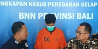 Yuri Bezerra da Silva foi preso contrabandeando 3kg de cocaína  Foto: Reprodução/via radarsurabaya.id