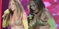 Jennifer Lopez em show na Pol&ocirc;nia  Foto: Reprodu&ccedil;&atilde;o/Redes sociais