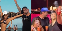 Tá rolando? Gabriel Medina e Isabella Arantes flagrados juntos em show do Thiaguinho  Foto: Reprodução/ Instagram / Contigo
