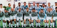 Arthur Fraxino J&auml;ger em foto da equipe de 1998  Foto: Divulga&ccedil;&atilde;o/Ava&iacute; F.C