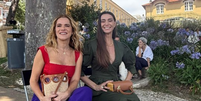 Mônica Martelli e Ingrid Guimarães na Europa  Foto: Reprodução/Instagram