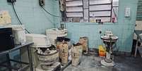 Panificadora estava em condi&ccedil;&otilde;es de higiene extremamente prec&aacute;rias   Foto: Divulga&ccedil;&atilde;o/Pol&iacute;cia Civil do RS 