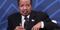 Paul Biya, em foto registrada em 2022 Foto: DW / Deutsche Welle