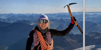 Campeã olímpica, Laura Dahlmeier morreu durante prática de montanhismo  Foto: Reprodução/Instagram/@laura_dahlmeier