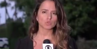 Raquel Krähenbuhl é repórter da Globo  Foto: Reprodução/Globo
