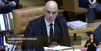 Ministro Alexandre de Moraes  Foto: Reprodução/TV Justiça