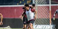 Romarinho já está apto para estrear. Foto: Victor Ferreira/EC Vitória / Esporte News Mundo