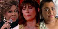 Alcione, Marcia Goldschmidt e a saudosa Preta Gil viraram manchete por citações sobre macumba  Foto: Reproduções