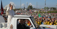 Papa reuniu mais de um milhão de fieis em Roma  Foto: Andrew Medichini/AP