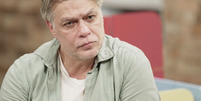 Fábio Assunção durante quadro do 'Fantástico', da TV Globo Foto: Reprodução/TV Globo