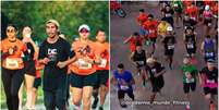Homem viraliza ao participar de corrida embriagado e de chinelos  Foto: Reprodu&ccedil;&atilde;o/Instagram