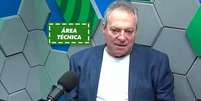 Foto: Abrel Braga em entrevista ( Reprodução) / Gávea News