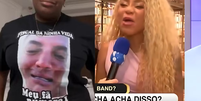 Jojo Toddynho com Léo Dias na Band? Ex-parceira de trabalho no 'Fofocalizando', Cariúcha debocha da possível dupla: 'Ela nunca vai ser eu'.  Foto: Reprodução, RedeTV! / Purepeople