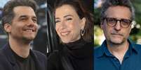 Wagner Moura, Fernanda Torres e Kleber Mendonça Filho apoiam carta por regulação do streaming.  Foto: Globo/Divulgação/@oficialfernandatorres via Instagram/Victor Juca/Divulgação / Estadão