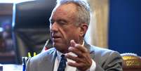 Robert Kennedy Jr., escolhido por Donald Trump para a pasta de Saúde, em foto de arquivo de 17 de dezembro de 2024, em Washington.  Foto: AP - Mark Schiefelbein / RFI