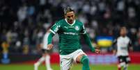 Facundo Torres (Palmeiras) durante jogo contra o Corinthians, no dia 31.07.2025 Foto: Sipa US / Alamy