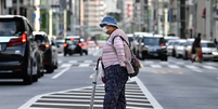 Mais de um quarto da população do Japão é de pessoas idosas, em sua maioria mulheres  Foto: CHARLY TRIBALLEAU/AFP / Getty Images