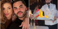 Virginia e Lucas Guedez curtem jantar em Dubai  Foto: Reprodução/Instagram