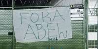 Abel Ferreira foi um dos alvos da ira da torcida palmeirense  Foto: Ricardo Magatti/Estadão / Estadão