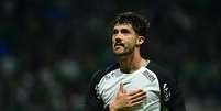 Gustavo Henrique, do Corinthians, celebra gol contra o Palmeiras na Copa do Brasil  Foto: EDUARDO CARMIM/AGÊNCIA O DIA/ESTADÃO CONTEÚDO