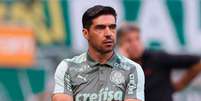 Abel Ferreira durante jogo do Palmeiras  Foto: Gávea News